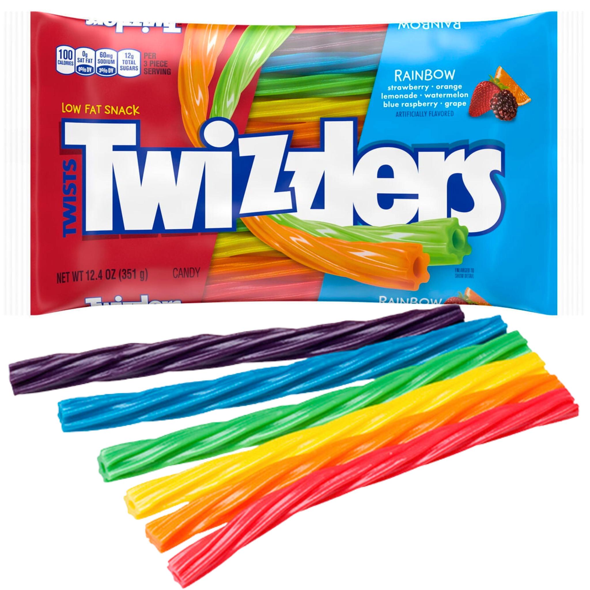 Twizzlers Twists Rainbow - 351g