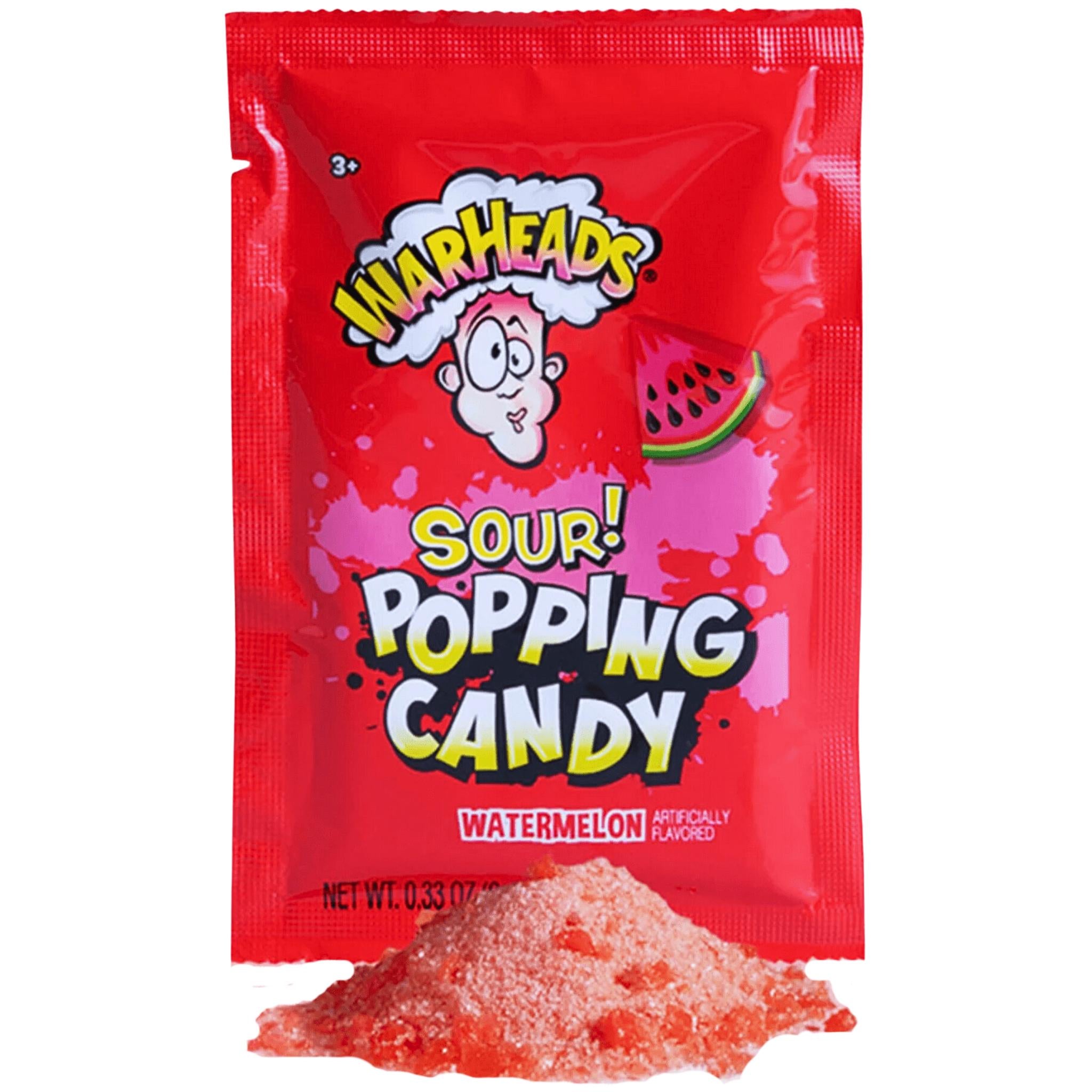 Warheads Sour Popping Candy Watermelon - 9g